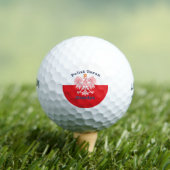Polnisch Texan Eagle Grandpa Golfball (Insitu T-Shirt)