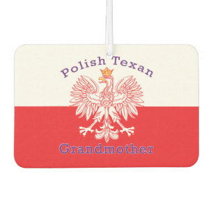 Polnisch Texan Eagle Großmutter Autolufterfrischer