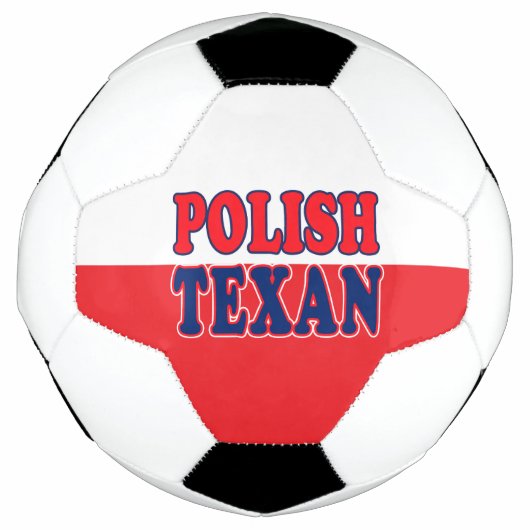 Polnisch Texan Fußball (Vorderseite)