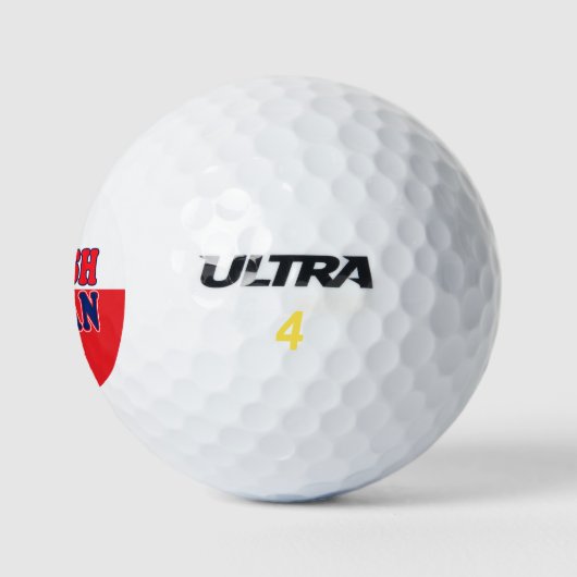 Polnisch Texan Golfball (Logo)