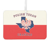 Polnisch Texan Grandad Autolufterfrischer (Rückseite)