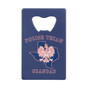 Polnisch Texan Grandad Geldbeutel Flaschenöffner
