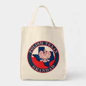 Polnisch Texan Grandad Round Tragetasche (Vorne)