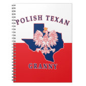 Polnisch Texan Granny Notizblock (Vorderseite)