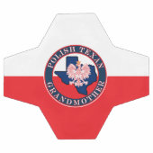 Polnisch Texan Großmutter Round Fußball (Flach)