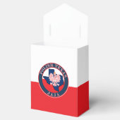 Polnisch Texan Jaja Round Geschenkschachtel (Geöffnet)