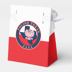 Polnisch Texan Jaja Round Geschenkschachtel