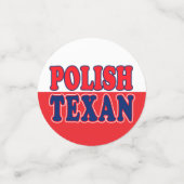 Polnisch Texan Konfetti (Klein Vorderseite)