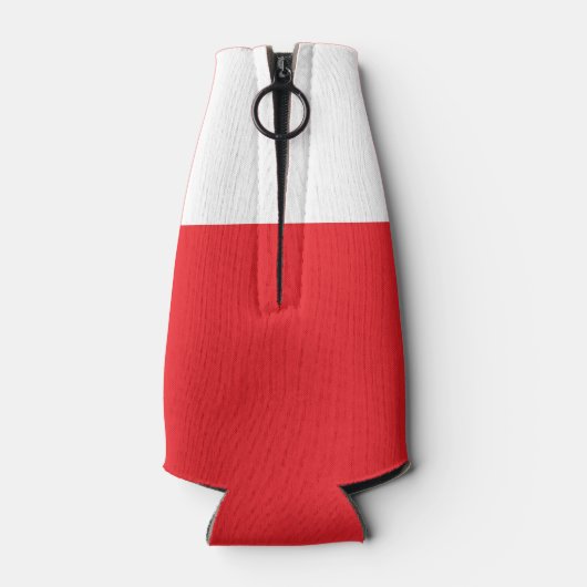 Polnisch Texan mit Texas Map Flaschenkühler (Rückseite)