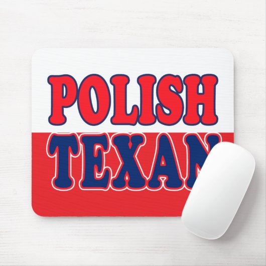 Polnisch Texan Mousepad (Mit Mouse)