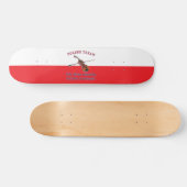 Polnisch Texan Music Speaks Skateboard (Horizontal)