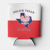 Polnisch Texan Oma Dosenkühler (Vorderseite)
