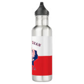 Polnisch Texan Opa Edelstahlflasche (Rechts)