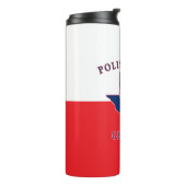 Polnisch Texan Opa Thermosbecher (Nach links gedreht)