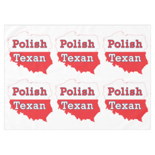 Polnisch Texan Polen Karte Tischdecke