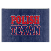 Polnisch Texan Schneidebrett (Vorderseite)