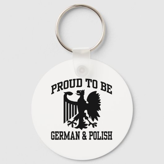 Polnisch und Deutsch Schlüsselanhänger (Vorderseite)