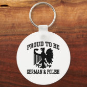 Polnisch und Deutsch Schlüsselanhänger (Vorderseite)