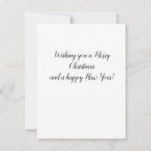 Polnisch Wesołych Świąt Frohe Weihnachtskautschuk (Rückseite)