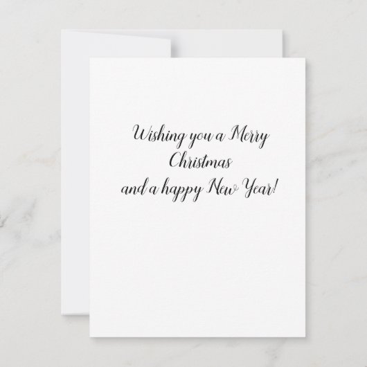 Polnisch Wesołych Świąt Frohe Weihnachtskautschuk (Rückseite)