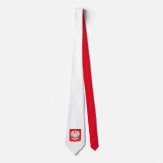 Polnische Adlerflagge Krawatte