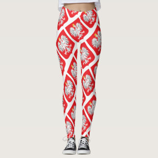 Polnische Adlerflagge Leggings