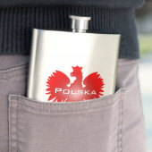 Polnische Adlerflasche Flachmann (Beispiel)