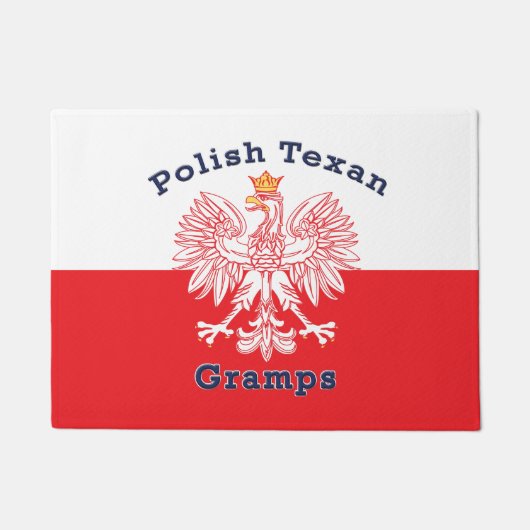 Polnische Adlerschnecken Fußmatte (Vorderseite)