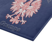 Polnische Adlerschnecken Schneidebrett (Ecke)