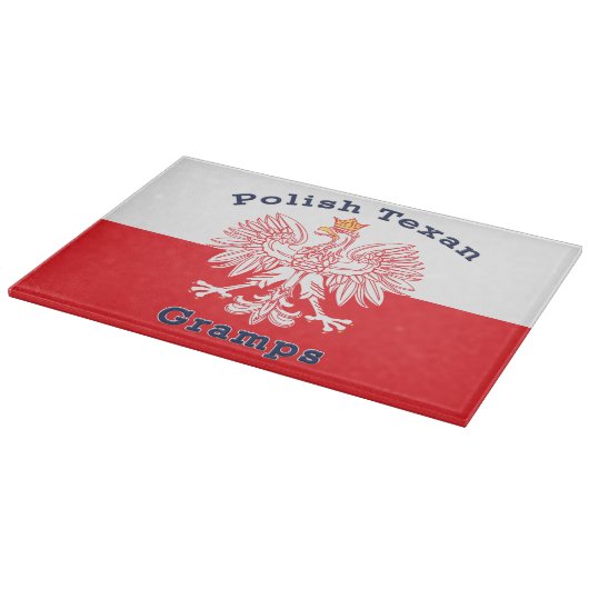 Polnische Adlerschnecken Schneidebrett (Ecke)