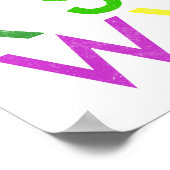 POLNISCHE ALFABET POSTER (Ecke)