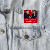 Polnische Amerikaner für Mitt Romney Button (Beispiel)