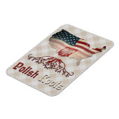 Polnische amerikanische Roots Flexi Magnete (Linke Seite)