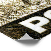 Polnische Armee des Zweiten Weltkriegs in England Poster (Ecke)