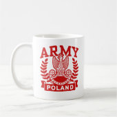 polnische Armee Kaffeetasse (Links)