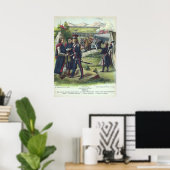 Polnische Armee nahe Kraków Poster (Heimbüro)