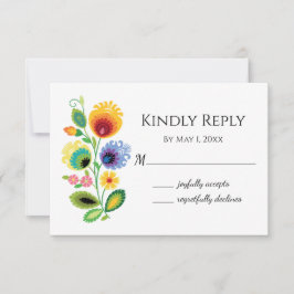 Polnische Blume Gelbe Wohnung Dankeschön Karte