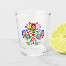 Polnische Blume. Schnapsglas