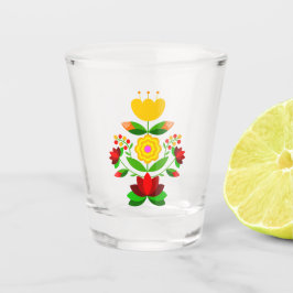 Polnische Blume. Schnapsglas