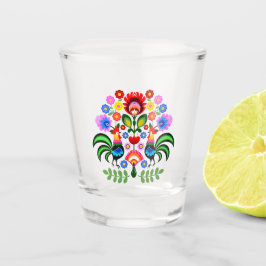Polnische Blume. Schnapsglas