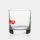 Polnische Blume. Whiskyglas (Rechts)