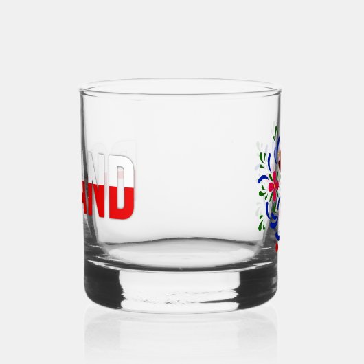 Polnische Blume. Whiskyglas (Rechts)