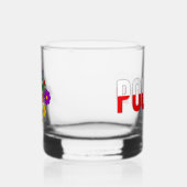 Polnische Blume. Whiskyglas (Links)