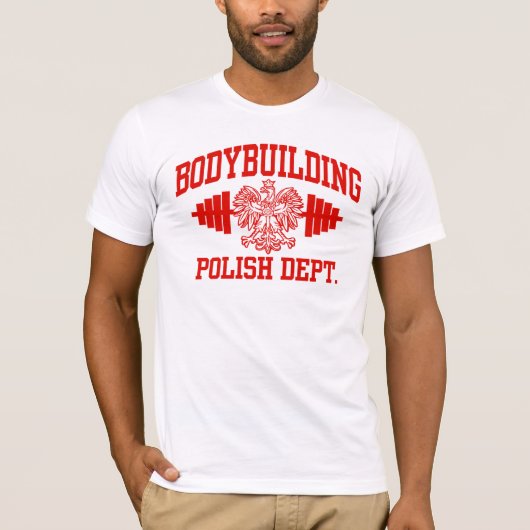 Polnische Bodybuilding T-Shirt (Vorderseite)