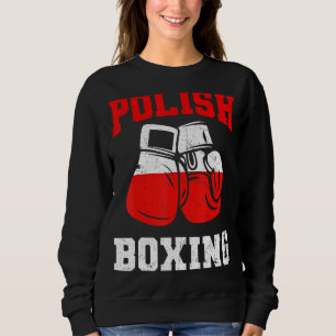 Polnische Boxhandschuhe Polen Mens Womens Kid Sweatshirt