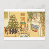 POLNISCHE CHISTMAS ITEMS WESOLYCH SWIAT POSTKARTE (Vorderseite)