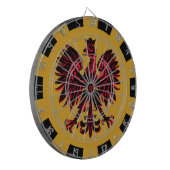 Polnische Dartboard-, Adler- und Flag-Darts / Spie Dartscheibe (Vorderseite Links)