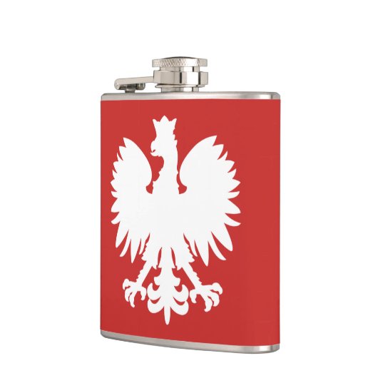 Polnische Eagle-Flasche Flachmann (Links)