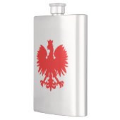 Polnische Eagle-Flasche Flachmann (Links)