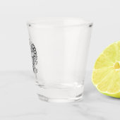 Polnische Eagle-Schnapsglas Schnapsglas (Rechts)